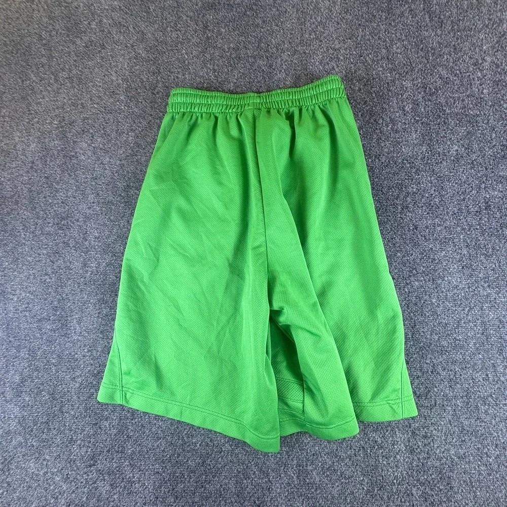 Air Jordan Jumpman Basketball Shorts Mens 28x11 Green Logo Mesh Performance